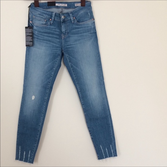 Mavi Adriana Ankle Super Skinny Mid Rise Jeans 26 - Picture 4 of 8